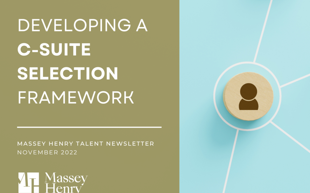 Developing a C-suite Selection Framework