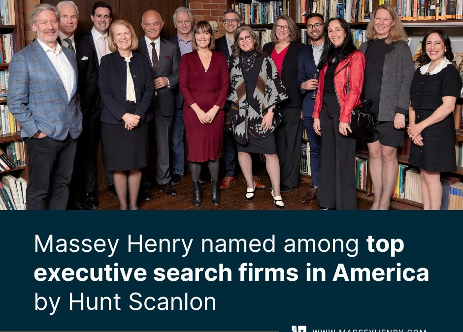 Massey Henry named among top executive search firms in America